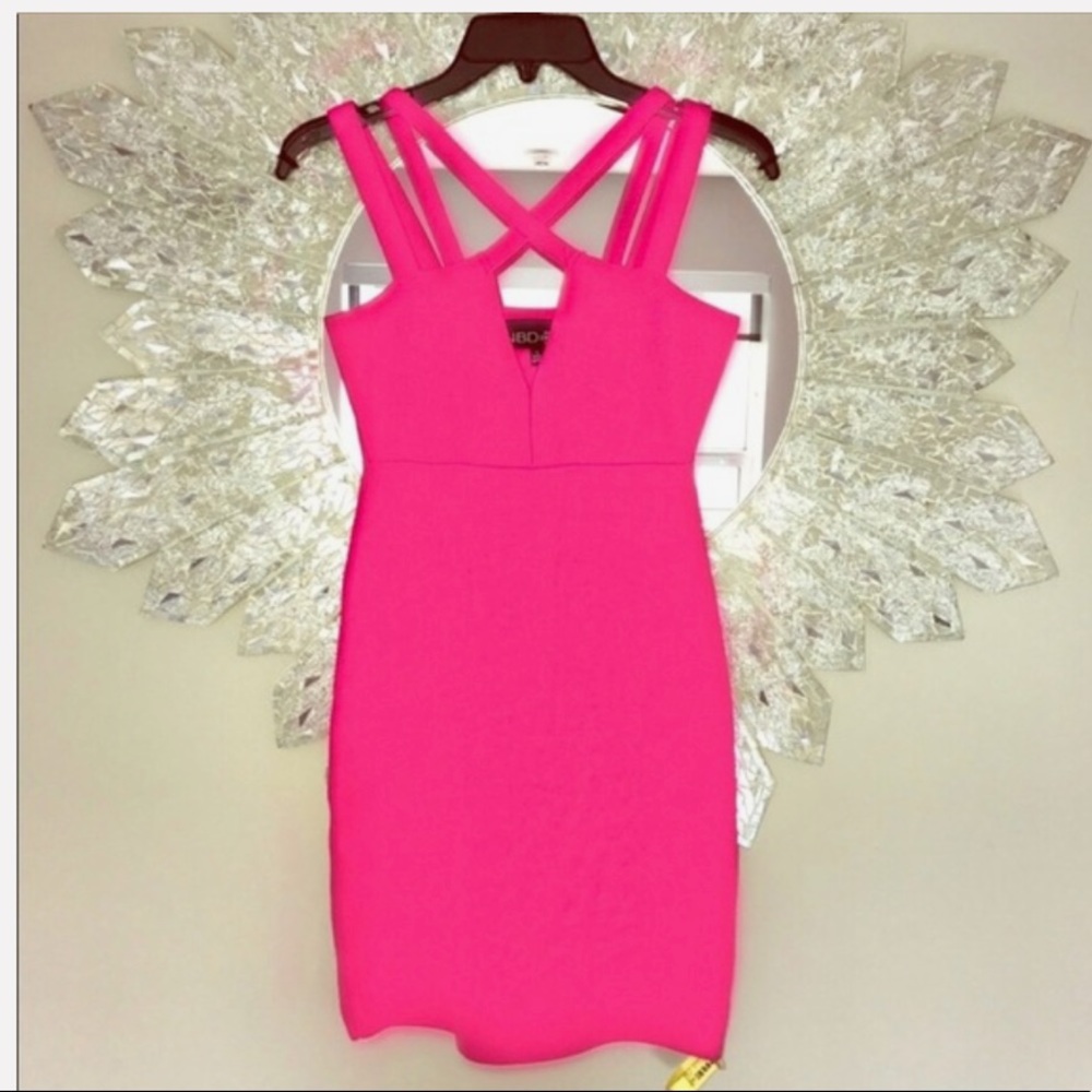 NBD pink dress mini